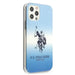 US Polo USHCP12MPCDGBL iPhone 12/12 Pro 6,1’’ niebieski/blue Gradient Collection - Cell phone cases