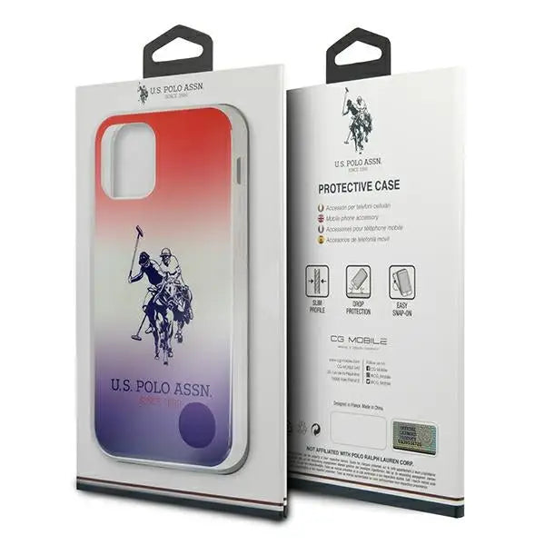 US Polo USHCP12MPCDGBR iPhone 12/12 Pro 6,1’’ Gradient Collection - Cell phone cases and covers<<<HurtelXML