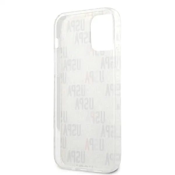 US Polo USHCP12MPCUSPA6 iPhone 12/12 Pro 6,1’’ biały/white Logo Mania Collection - Cell phone cases