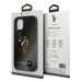 US Polo USHCP12MPUGFLBK iPhone 12/12 Pro 6.1’’ black/black Polo Embroidery Collection - Cell phone cases