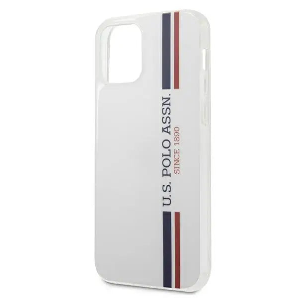 US Polo USHCP12SPCUSSWH iPhone 12 mini 5,4’’ biały/white Tricolor Collection - Cell phone cases and covers<<<HurtelXML