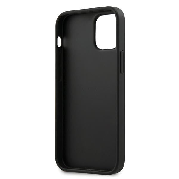 US Polo USHCP12SPUGFLBK iPhone 12 mini 5,4’’ czarny/black Polo Embroidery Collection - Cell phone cases