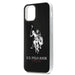 US Polo USHCP12STPUHRBK iPhone 12 mini 5,4’’ czarny/black Shiny Big Logo - Cell phone cases and covers<<<HurtelXML