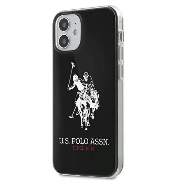US Polo USHCP12STPUHRBK iPhone 12 mini 5,4’’ czarny/black Shiny Big Logo - Cell phone cases and covers<<<HurtelXML