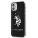 US Polo USHCP12STPUHRBK iPhone 12 mini 5,4’’ czarny/black Shiny Big Logo - Cell phone cases and covers<<<HurtelXML