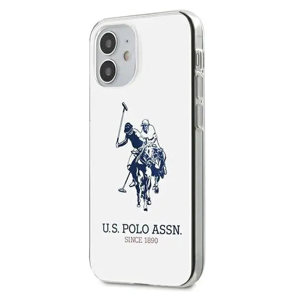 US Polo USHCP12STPUHRWH iPhone 12 mini 5,4’’ biały/white Shiny Big Logo - Cell phone cases and covers<<<HurtelXML