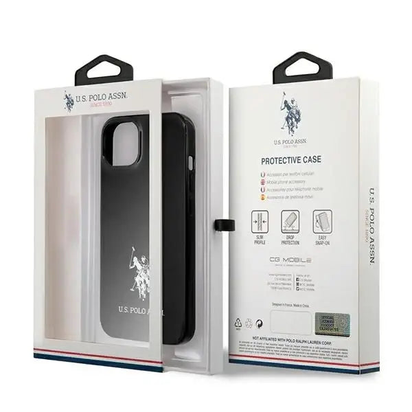 US Polo USHCP13MUMHK iPhone 13 6.1’’ black/black hardcase Horses Logo - Cell phone cases and covers<<<HurtelXML