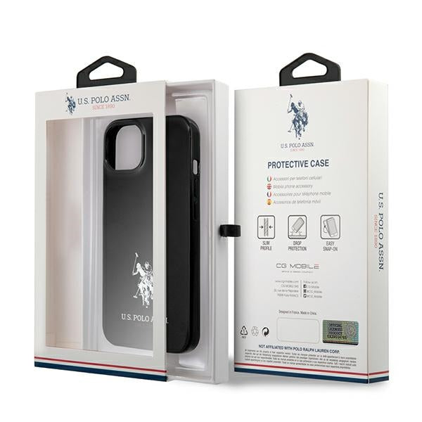 US Polo USHCP13SUMHK iPhone 13 mini 5.4’’ black/black hardcase Horses Logo - Cell phone cases and covers<<<HurtelXML