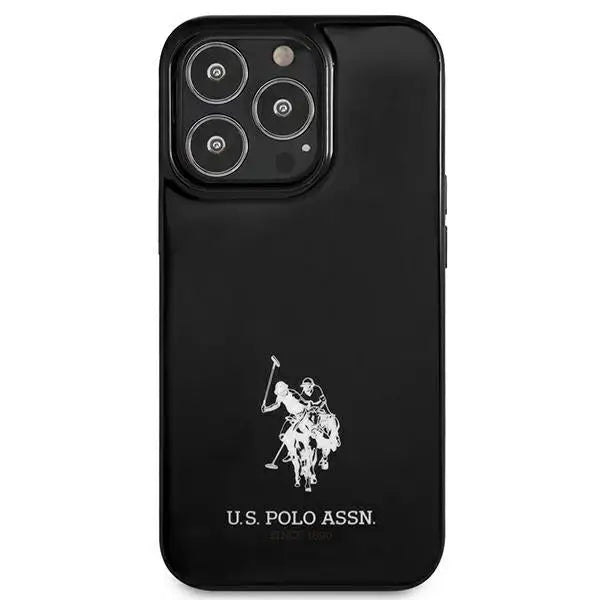 US Polo USHCP13XUMHK iPhone 13 Pro Max 6.7’’ black/black hardcase Horses Logo - Cell phone cases and covers<<<HurtelXML