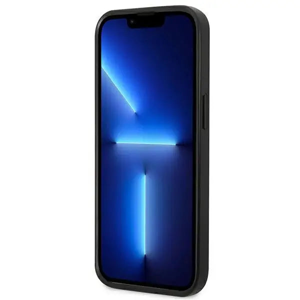 US Polo USHCP14LPFAV iPhone 14 Pro 6.1’’ navy/navy blue Leather Stitch - Cell phone cases and covers<<<HurtelXML