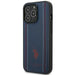 US Polo USHCP14LPFAV iPhone 14 Pro 6.1’’ navy/navy blue Leather Stitch - Cell phone cases and covers<<<HurtelXML