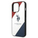 US Polo USHCP14XPSO3 iPhone 14 Pro Max 6.7’’ white/white Tricolor Embossed - Cell phone cases and covers<<<HurtelXML