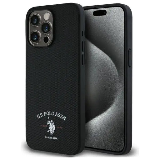 US Polo USHCP15XPARK iPhone 15 Pro Max 6.7’’ black/black Printed DH Logo - Cell phone cases and covers<<<HurtelXML