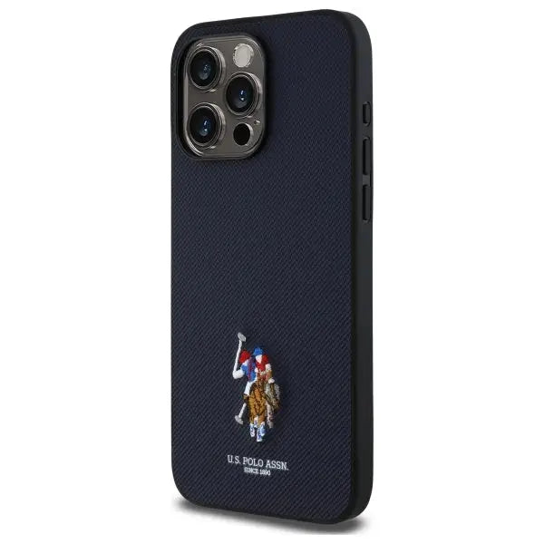US Polo USHCP15XPEMV iPhone 15 Pro Max 6.7’’ Navy Embroidered DH Color - Cell phone cases and covers<<<HurtelXML