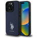 US Polo USHCP15XPGEV iPhone 15 Pro Max 6.7’’ Navy Leather Embroidered DH Color - Cell phone cases and covers<<<HurtelXML