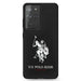 US Polo USHCS21LSLHRBK S21 Ultra G998 czarny/black Silicone Logo - Cell phone cases and covers<<<HurtelXML