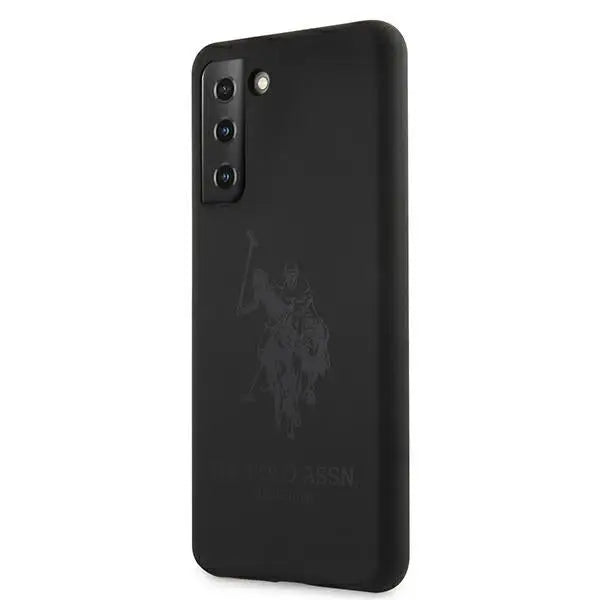 US Polo USHCS21MSLHRTBK S21+ G996 czarny/black Silicone On Tone - Cell phone cases and covers<<<HurtelXML