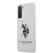 US Polo USHCS21MSLHRWH S21+ G996 biały/white Silicone Logo - Cell phone cases and covers<<<HurtelXML