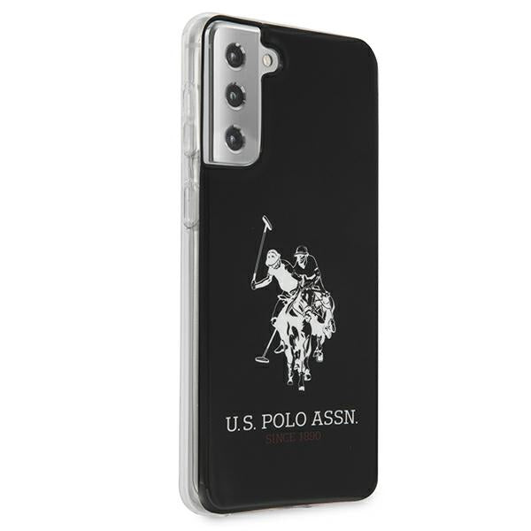 US Polo USHCS21MTPUHRBK S21+ G996 czarny/black Shiny Big Logo - Cell phone cases and covers<<<HurtelXML