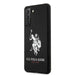 US Polo USHCS21SSLHRBK S21 G991 czarny/black Silicone Logo - Cell phone cases and covers<<<HurtelXML