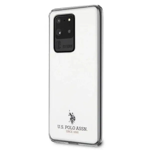 US Polo USHCS69TPUWH S20 Ultra G988 biały/white Shiny - Cell phone cases and covers<<<HurtelXML