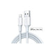 US155 CABLE USB A / Lightining MFI 2m UGREEN - WHITE - Кабели за мобилни устройства<<<Аксесоари за мобилни устройства и