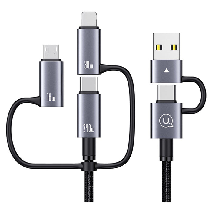 CABLE USAMS 6in1 240W TYPE-C 1.2 m SJ73