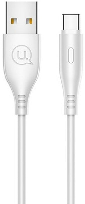 Usams U18 Round Micro USB Cable SJ268USB02 1m, white