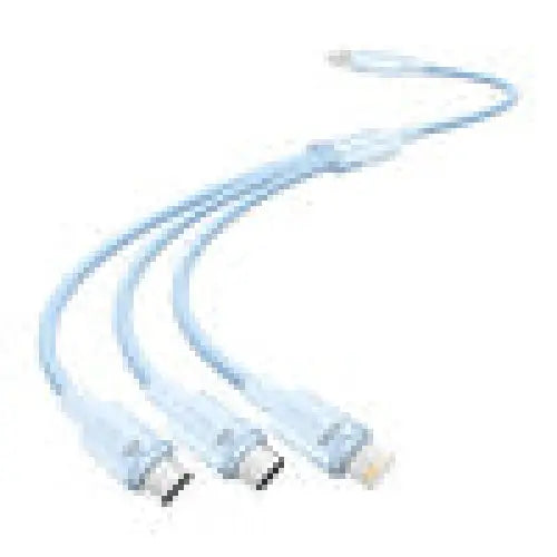USB 2.0 A to 3in1 3A cable Vention CTPLG 1.5M (blue) - USB cables<<<Cables<<<IT Accessories<<<InnproXML