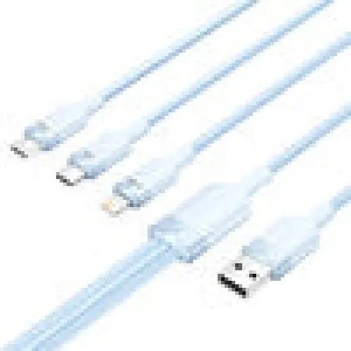 USB 2.0 A to 3in1 3A cable Vention CTPLG 1.5M (blue) - USB cables<<<Cables<<<IT Accessories<<<InnproXML