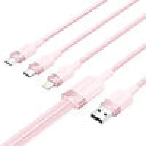 USB 2.0 A to 3in1 3A cable Vention CTPPG 1.5M (pink) - USB cables<<<Cables<<<IT Accessories<<<InnproXML