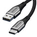 USB 2.0 A to USB-C 3A cable 0.5m Vention CODHD gray - USB to USB-C<<<USB cables<<<GSM Accessories<<<InnproXML