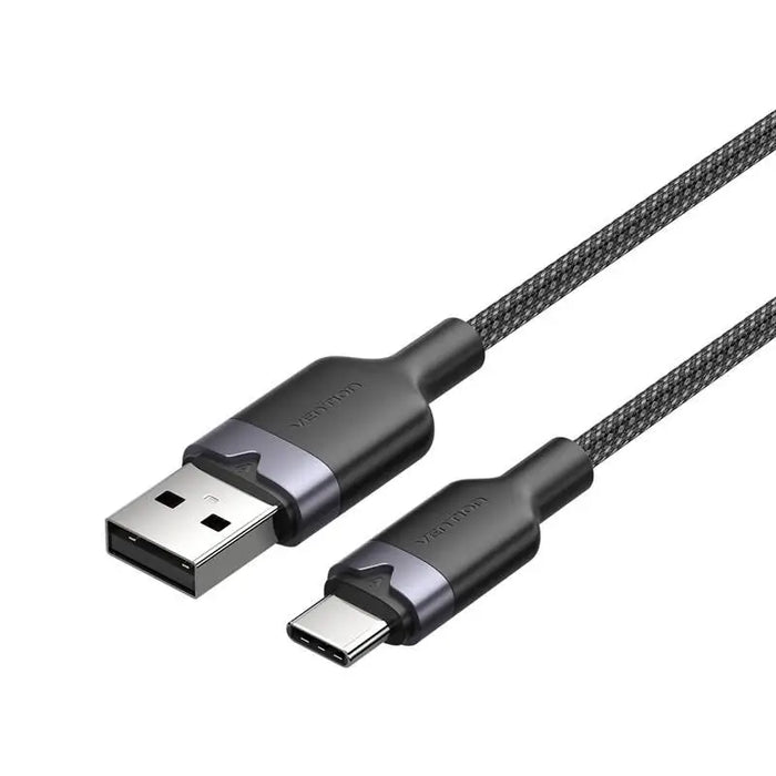 USB 2.0 A to USB-C 3A cable Vention CTNBH 2M (black) - USB cables<<<Cables<<<IT Accessories<<<InnproXML