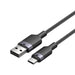 USB 2.0 A to USB-C 3A cable Vention CTNBH 2M (black) - USB cables<<<Cables<<<IT Accessories<<<InnproXML
