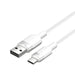 USB 2.0 A to USB-C 3A cable Vention CTNWF 1M (white) - USB cables<<<Cables<<<IT Accessories<<<InnproXML