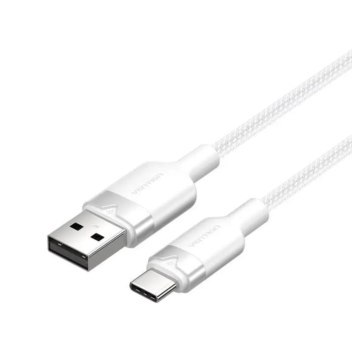 USB 2.0 A to USB-C 3A cable Vention CTNWF 1M (white) - USB cables<<<Cables<<<IT Accessories<<<InnproXML