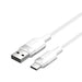 USB 2.0 A to USB-C 3A cable Vention CTNWH 2M (white) - USB cables<<<Cables<<<IT Accessories<<<InnproXML