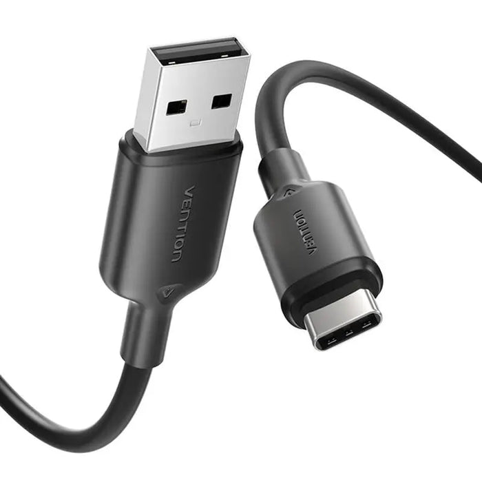 USB 2.0 A to USB-C 3A cable Vention CTQBF 1M (black) - USB cables<<<Cables<<<IT Accessories<<<InnproXML