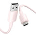 USB 2.0 A to USB-C 3A cable Vention CTQPH 2M (pink) - USB cables<<<Cables<<<IT Accessories<<<InnproXML