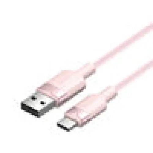 USB 2.0 A to USB-C 3A Vention CTNPF 1M cable (pink) - USB cables<<<Cables<<<IT Accessories<<<InnproXML