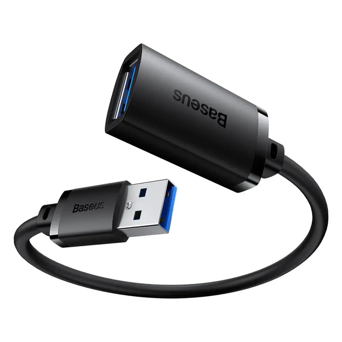 USB 2.0 extension cable 1.5m Baseus AirJoy Series - black - Cell phone cables<<<HurtelXML