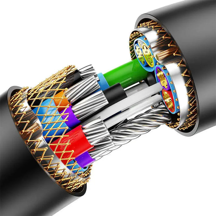 USB 2.0 Extension cable Baseus male to female AirJoy Series 0.5m (black) - USB cables<<<Cables<<<IT