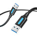 USB 3.0 cable Vention CONBH 2A 2m Black PVC - USB cables<<<Cables<<<IT Accessories<<<InnproXML