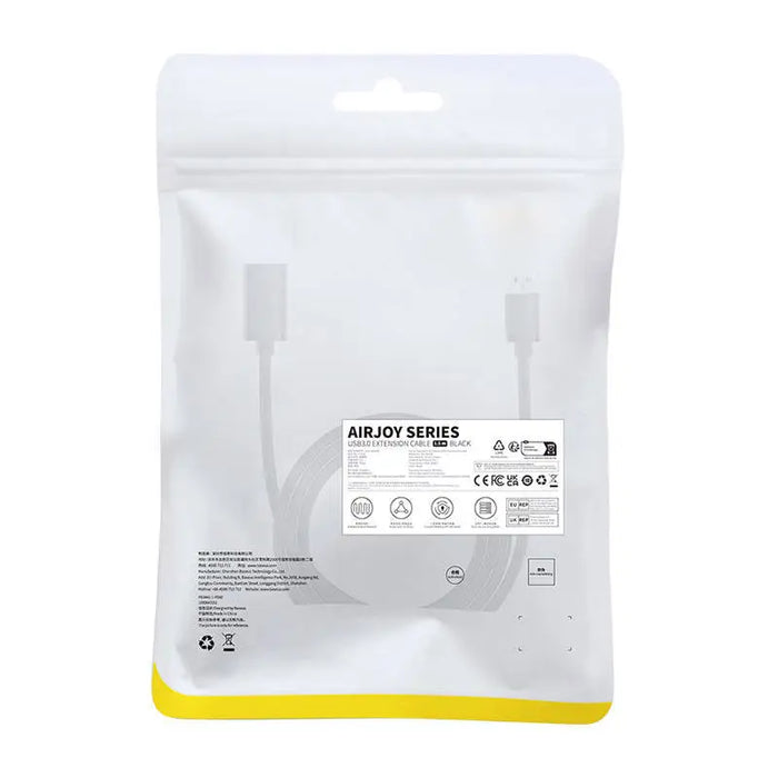 USB 3.0 Extension cable Baseus male to female AirJoy Series 1.5m (black) - USB cables<<<Cables<<<IT