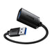 USB 3.0 Extension cable Baseus male to female AirJoy Series 1m (black) - USB cables<<<Cables<<<IT