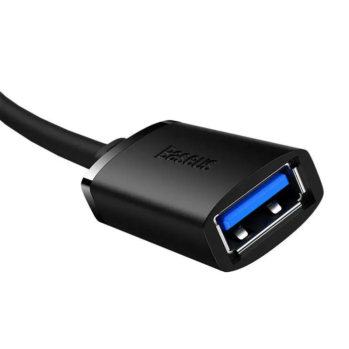 USB 3.0 Extension cable Baseus male to female AirJoy Series 1m (black) - USB cables<<<Cables<<<IT