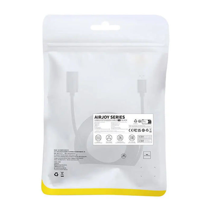 USB 3.0 Extension cable Baseus male to female AirJoy Series 2m (black) - USB cables<<<Cables<<<IT