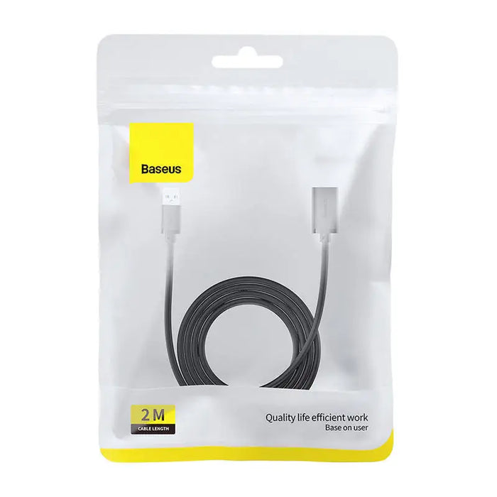 USB 3.0 Extension cable Baseus male to female AirJoy Series 2m (black) - USB cables<<<Cables<<<IT
