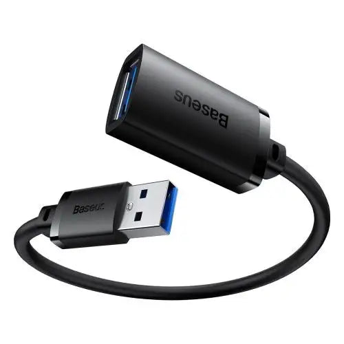 USB 3.0 Extension cable Baseus male to female AirJoy Series 3m (black)