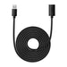 USB 3.0 Extension cable Baseus male to female AirJoy Series 5m (black) - USB cables<<<Cables<<<IT